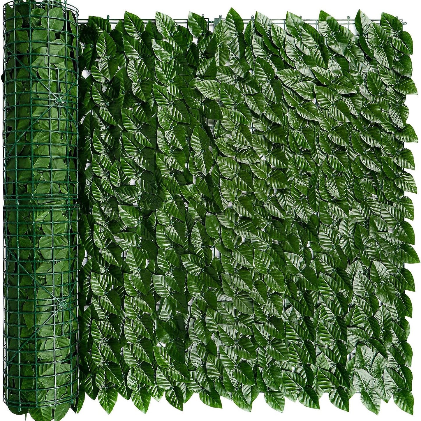 120x40 Inch Artificial Ivy Privacy Fence Screen, Faux Ivy Greenery Backdrop Ivy Vine Leaf Hedges Fencing Panels Greenery Wall Privacy for Patio, Balcony, Garden, Backyard Indoor Outdoor Decor