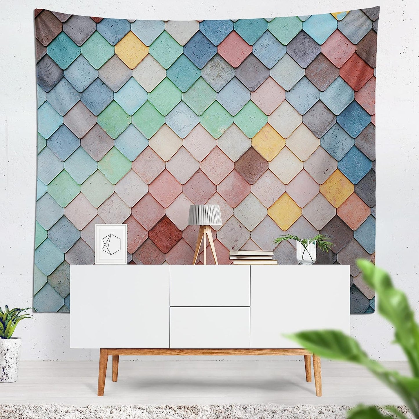Sinsoledad Abstract Tapestry Wall Art, Large Trippy Graffiti Wall Hanging, Psychedelic Tapestry Home Decor, Cool Hippie Tapestry for bedroom aesthetic